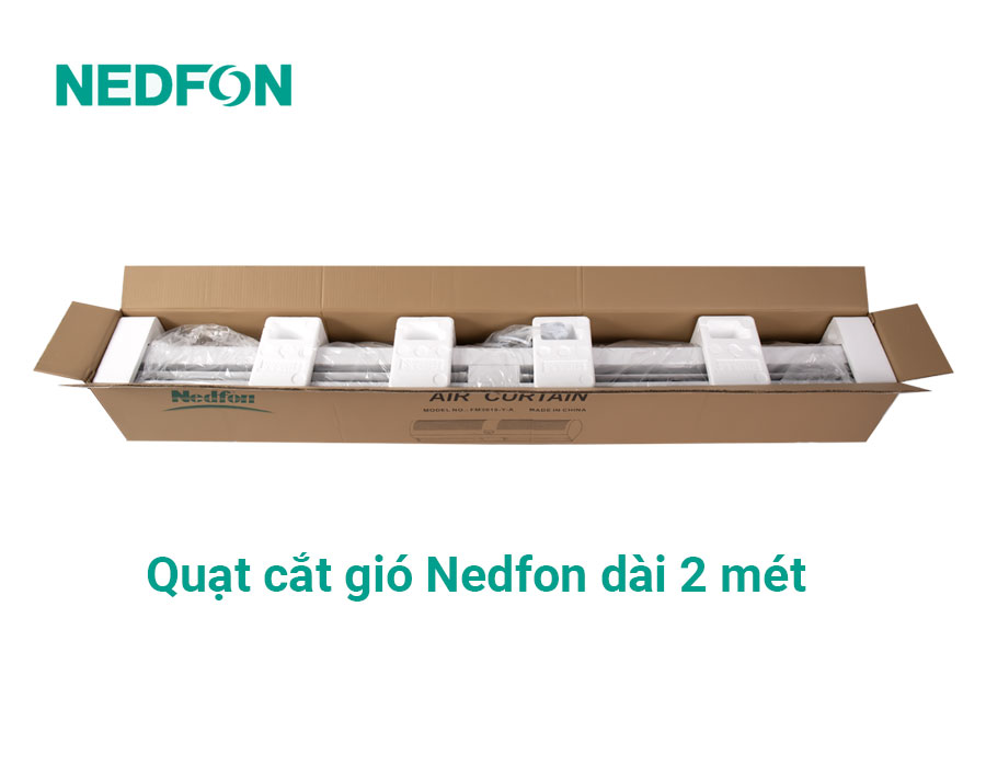 Quạt cắt gió Nedfon FM3020-Y-A Quạt cắt gió dài 2 mét giá tốt, giao hàng Hà Nội toàn quốc